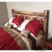 Кровать под старину из массива дерева "Валерия"
