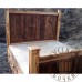 Кровать под старину из массива дерева "Кристина"