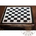 Стол шахматная доска под старину из массива