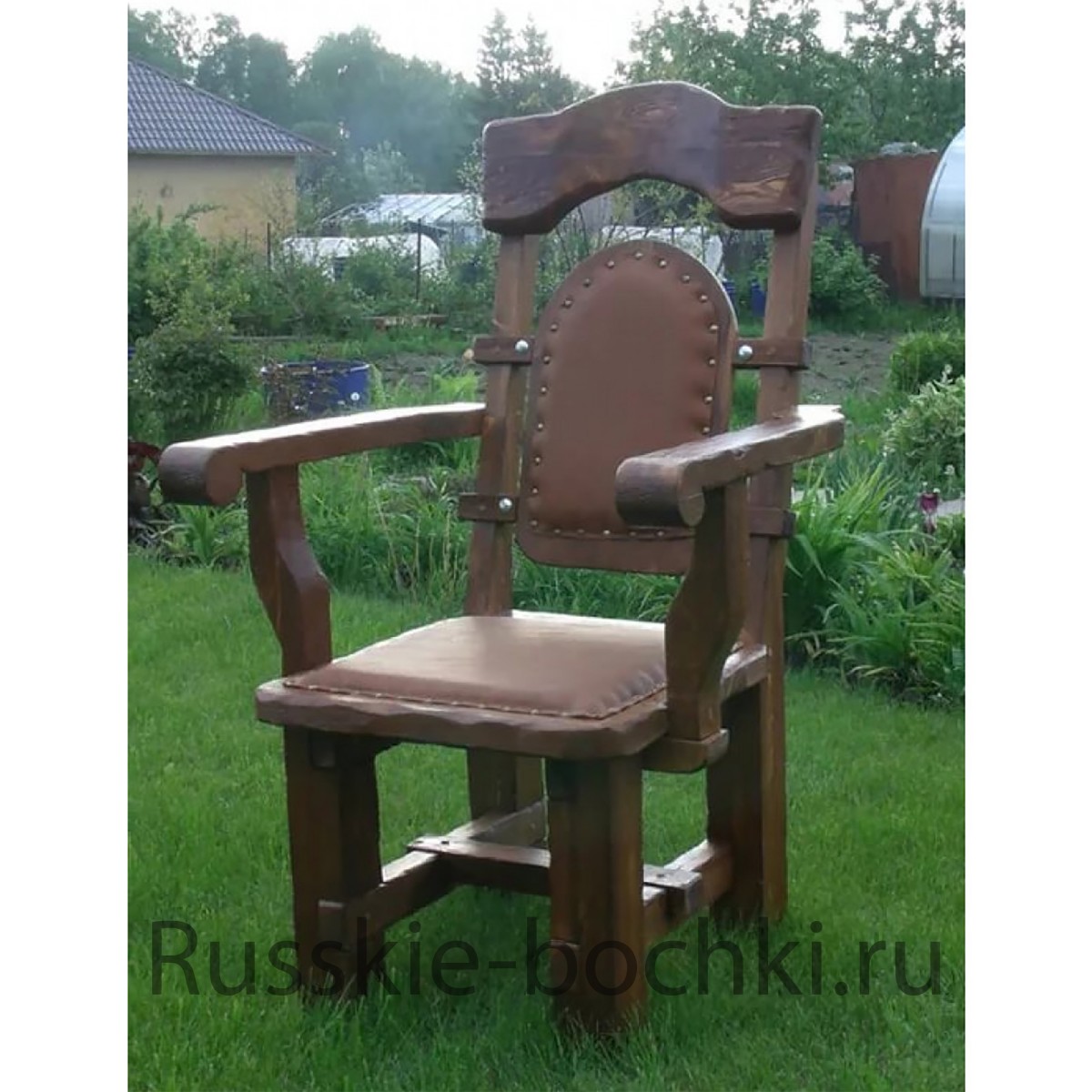 Красивое деревянное кресло своими руками