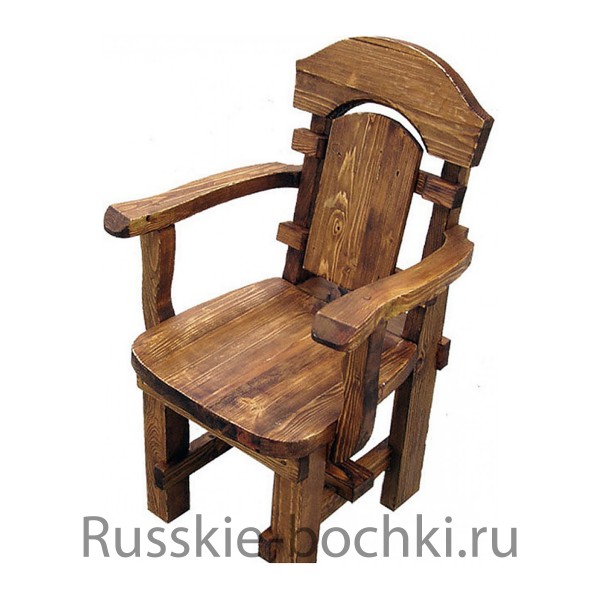 Кресло ручной работы из дерева